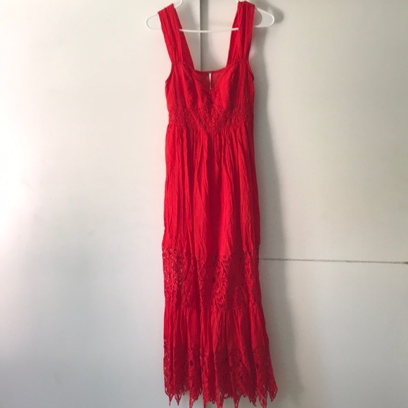NEW Free People Caught Your Eye Maxi  - size 2 - Picture 4 of 7